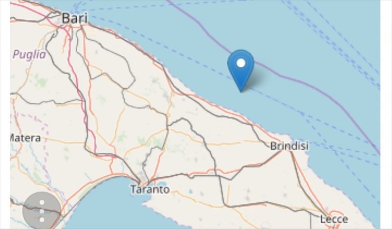 Terremoto Brindisi