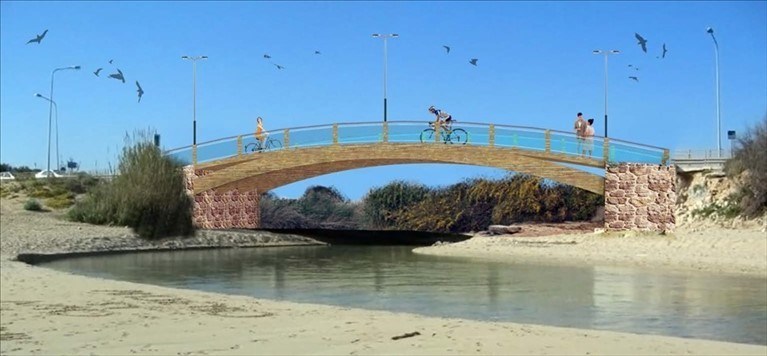 Il progetto del ponte sul Chidro Il progetto del ponte sul Chidro