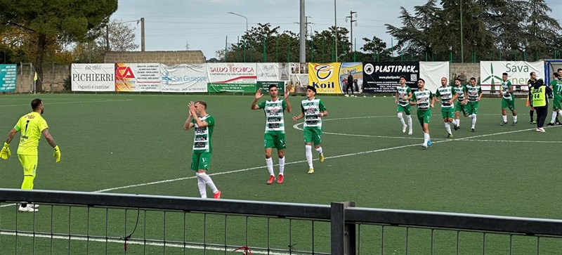 Il Manduria chiude il girone d’andata con una vittoria: 2-1 con l'Otranto
