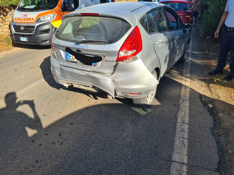 L'auto tamponata L'auto tamponata