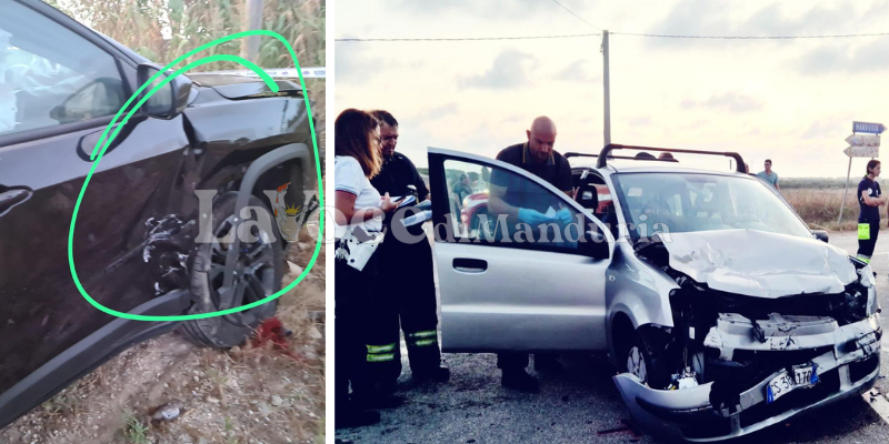 Le auto coinvolte Le auto coinvolte