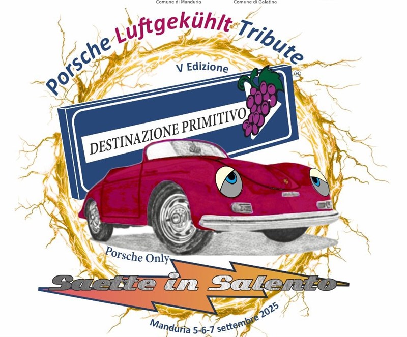 “Destinazione Primitivo" a bordo delle Porsche d’epoca: tre giorni tra le terre della Doc di Manduria 