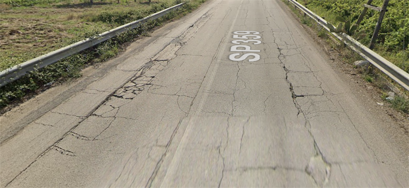 Strada Manduria Avetrana "estremamente pericolosa"