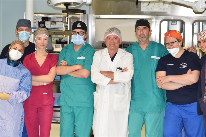 L'equipe di chirurgia vascolare L'equipe di chirurgia vascolare