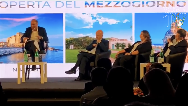 Il palco di ieri Il palco di ieri