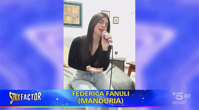 Una manduriana a StrixFactor di Striscia la Notizia IL VIDEO