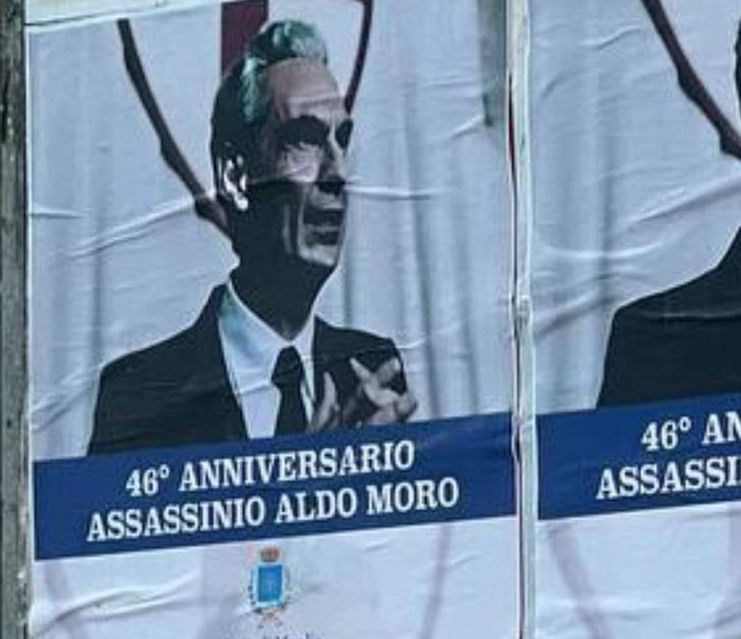 Anniversario della morte di Aldo Moro, il comune di Maglie sbaglia la foto dello statista 