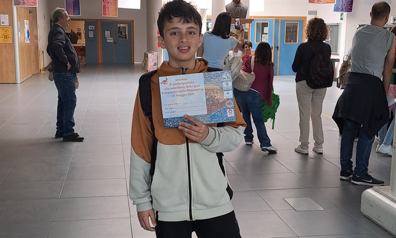 Il giovanissimo Flavio sfiderà i geni italiani della matematica  