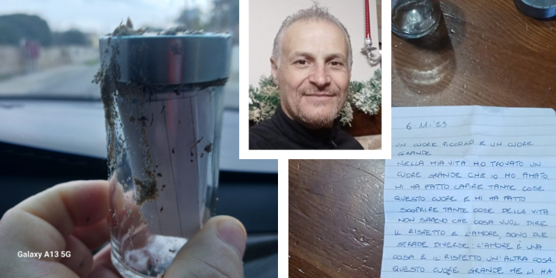 La lettera nella bottiglia e chi l’ha ritrovata La lettera nella bottiglia e chi l’ha ritrovata