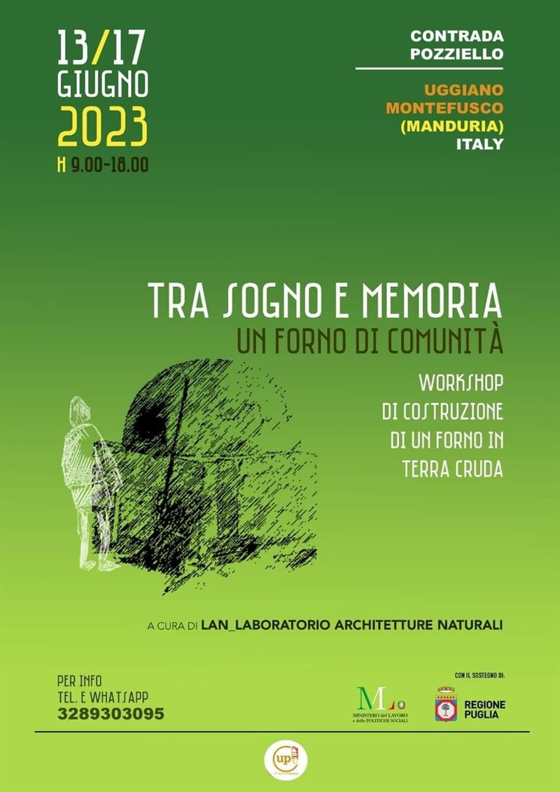 Come costruire un forno sociale, corso intensivo a Uggiano Montefusco 