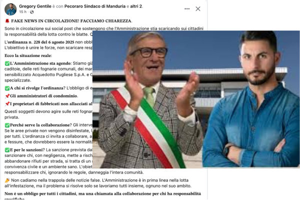 Le notizie vere e gli improbabili politici 