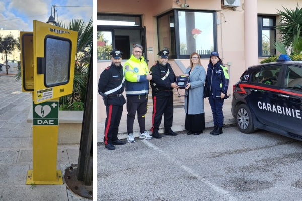 La riconsegna del defibrillatore La riconsegna del defibrillatore