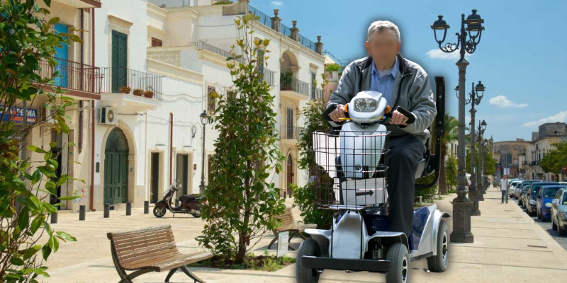Scooter elettrico per disabilità Scooter elettrico per disabilità