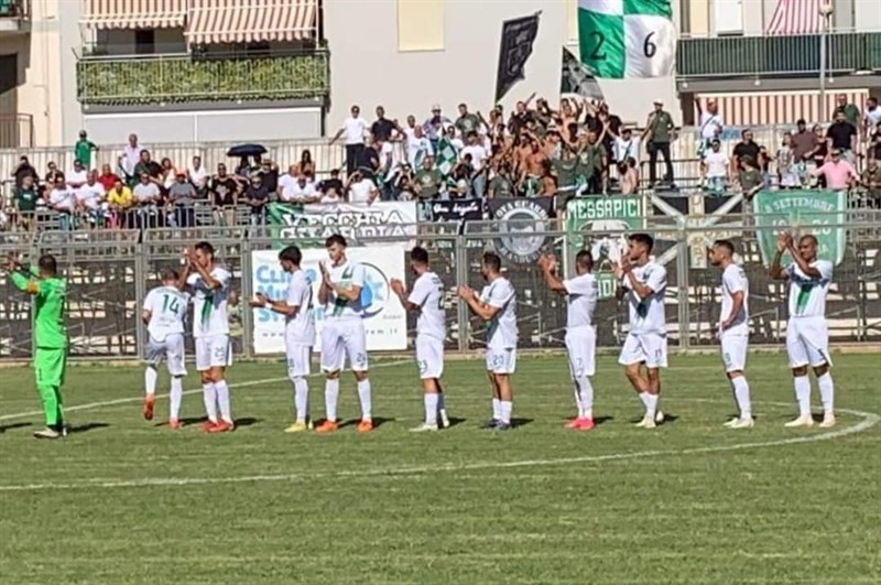 I biancoverdi vincitori I biancoverdi vincitori