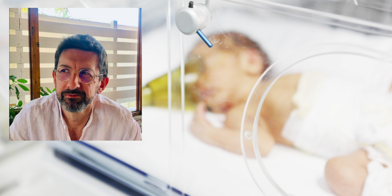Nel riquadro il neonatologo Giovanni Ciraci Nel riquadro il neonatologo Giovanni Ciraci