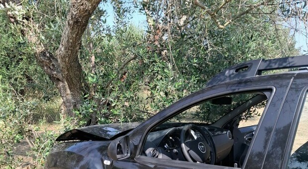 Tragica fine di un automobilista di Oria