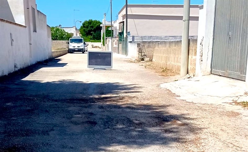 Via delle Acacie IV traversa, marina di Manduria, luglio 2023

