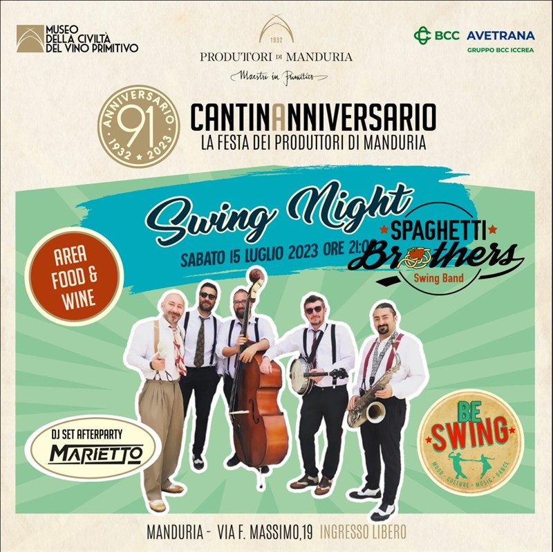 CantinAnniversario con i "Spaghetti Brothers"