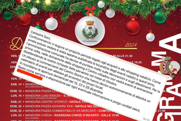 La nota di Confcommercio La nota di Confcommercio