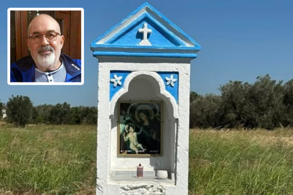 Pino e la sua cura per l'edicola della misteriosa ragazza morta 174 anni fa 