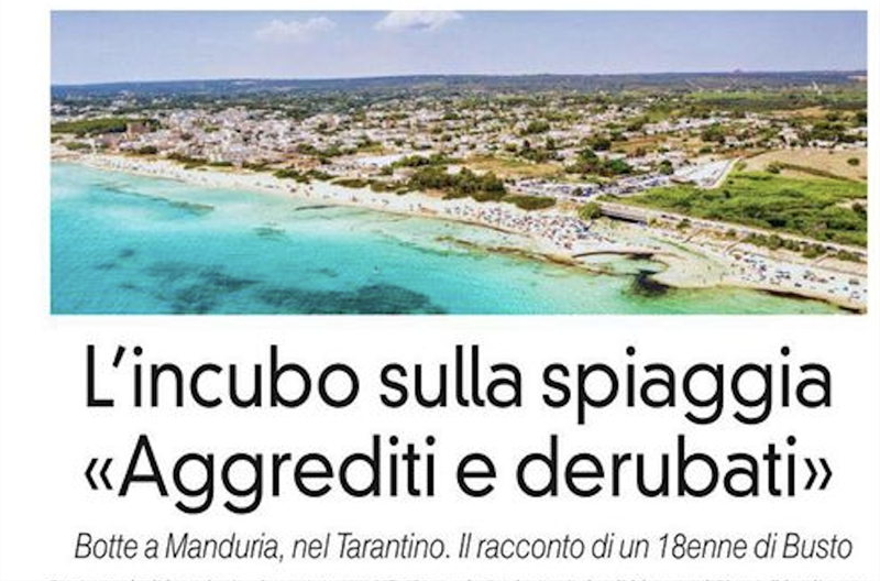 Il titolo de Prealpina Il titolo de Prealpina