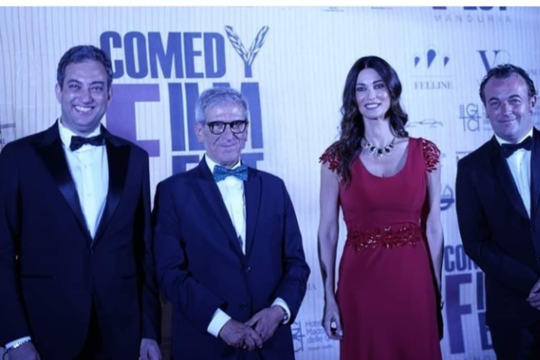 La foto sul palco del Comedy Film Fest La foto sul palco del Comedy Film Fest