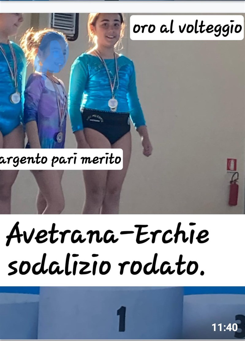 Le atlete premiate