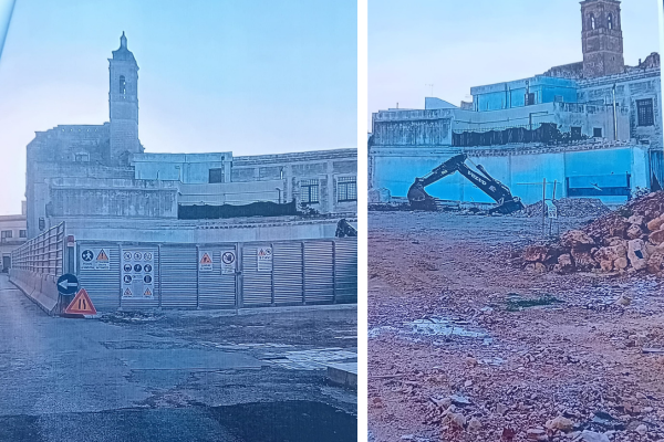 Il cantiere bloccato Il cantiere bloccato