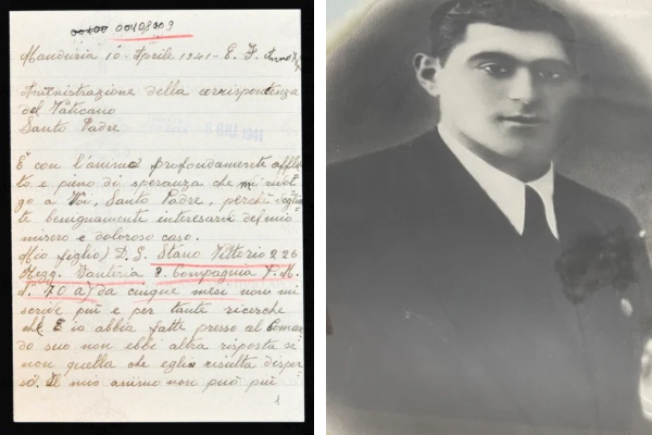 Lettera al  Papa di una mamma che attende invano il figlio in guerra