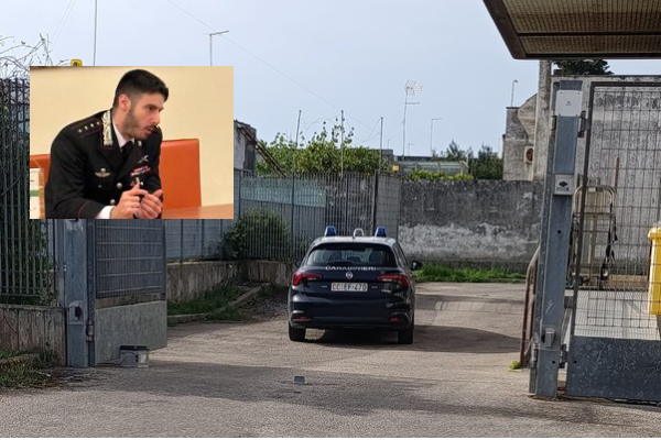 Le Poste di Avetrana, nel riquadro il capitano Torto Le Poste di Avetrana, nel riquadro il capitano Torto