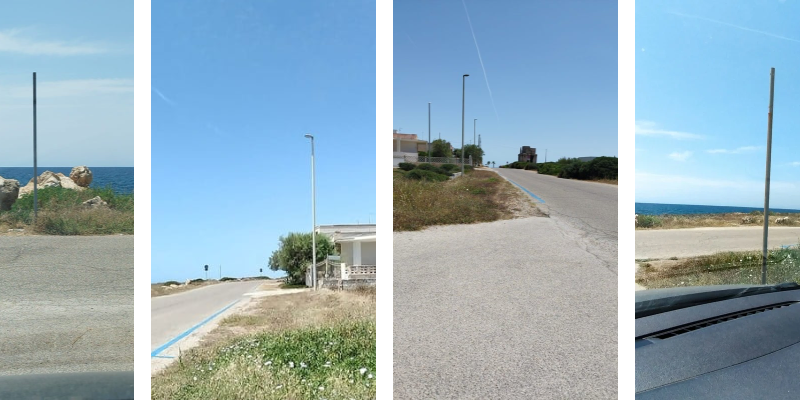 Segnali rimossi a Colimna