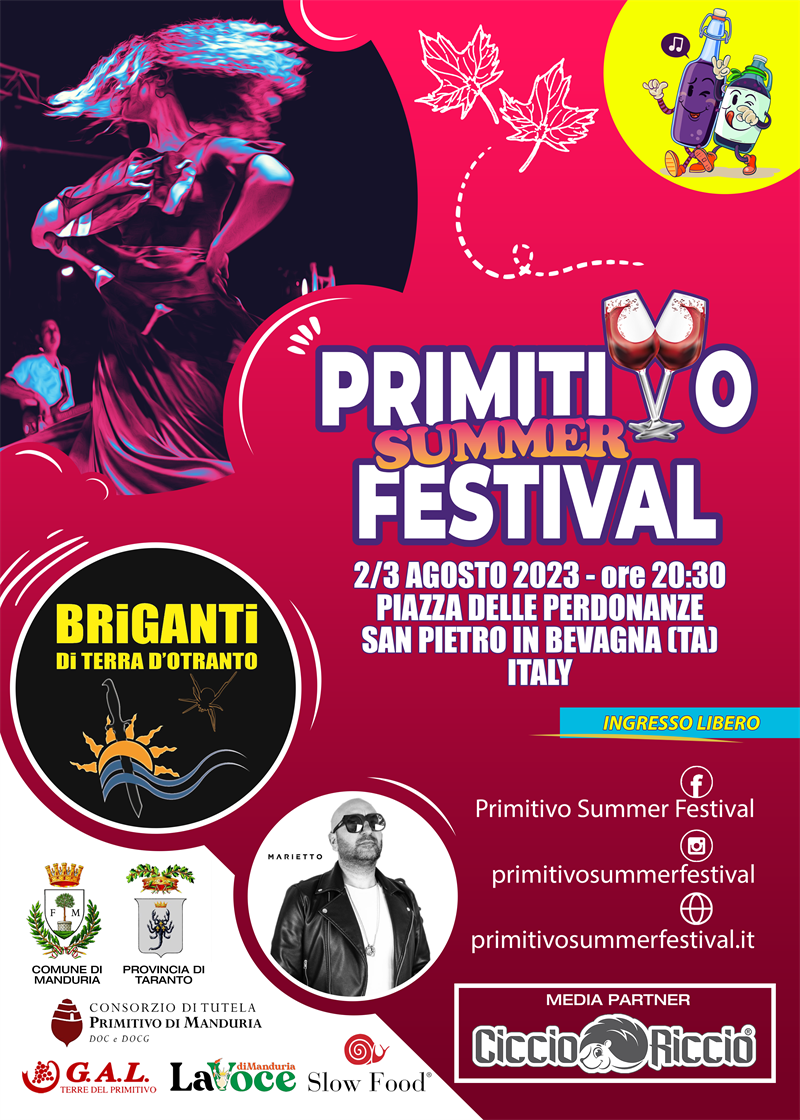 Primitivo Summer Festival prima edizione