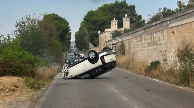 Incidente sulla Oria-Manduria, due donne in ospedale
