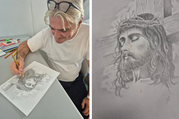 Il mio paziente che si cura con l’arte