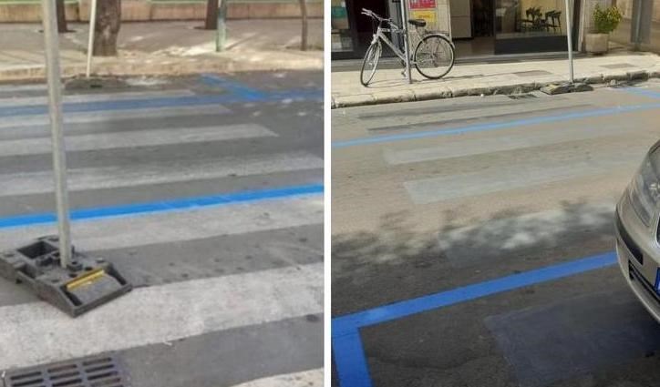 Strisce blu Strisce blu