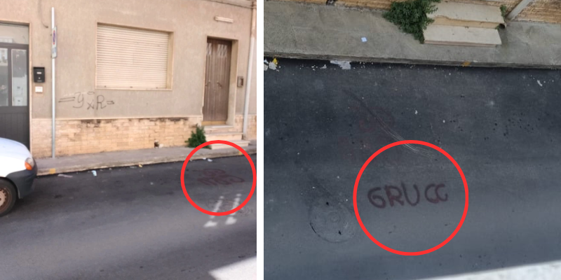 La “firma” dei carabinieri La “firma” dei carabinieri