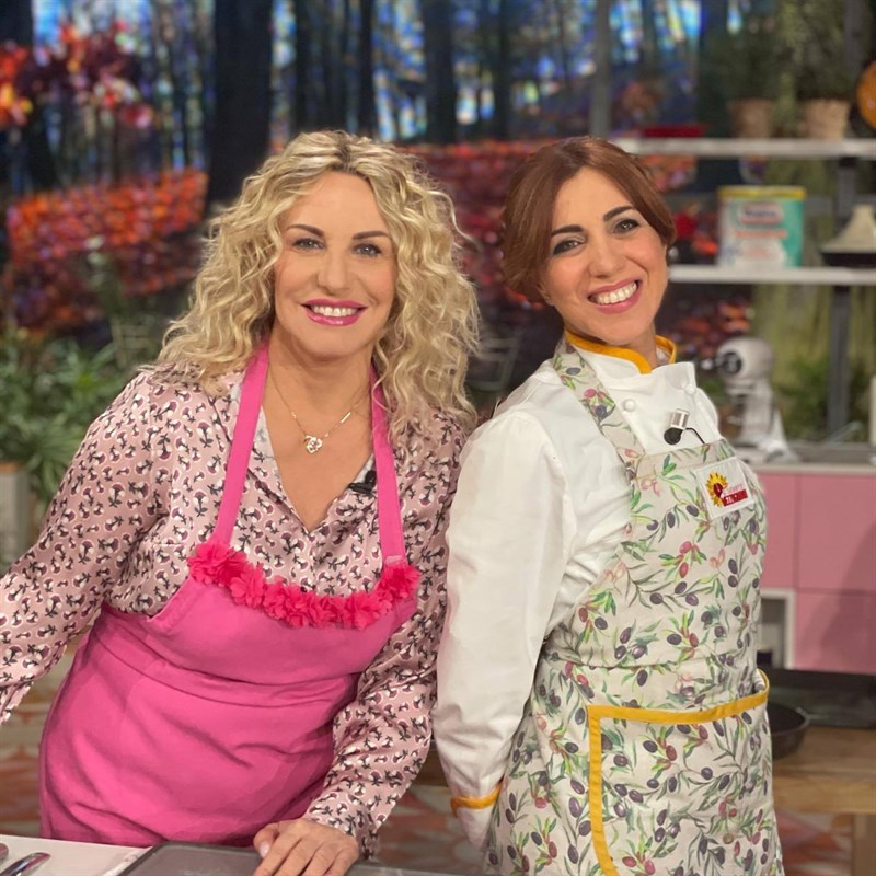 Antonella Ricci con Antonella Clerici Antonella Ricci con Antonella Clerici