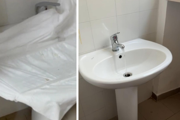 Nuovo lavandino per la guardia medica di Sava (dopo la denuncia del dottor Gennari)