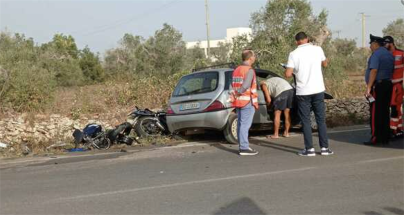 Motociclista perde la vita in un incidente nel Salento