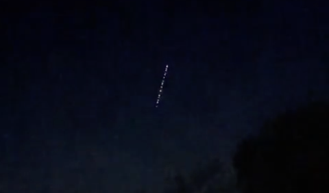 Allarme Ufo anche a Manduria (ma sono satelliti) IL VIDEO