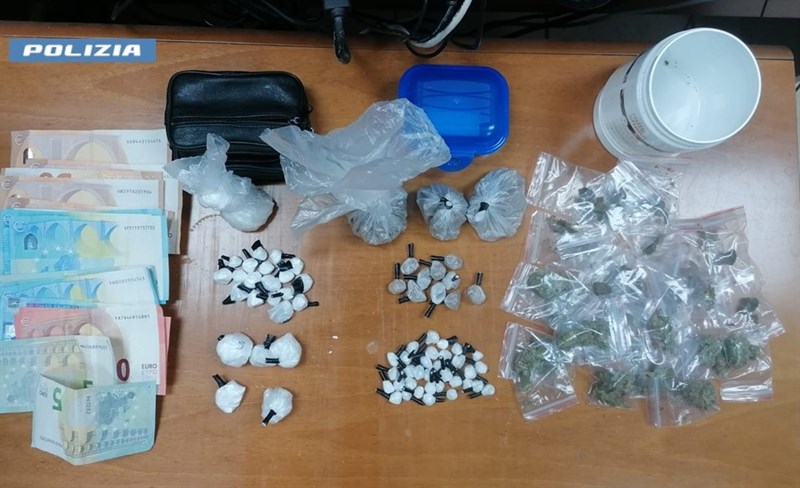 La droga sequestrata La droga sequestrata