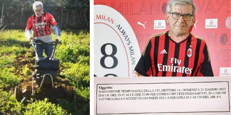 L'ironia sul sindaco milanista