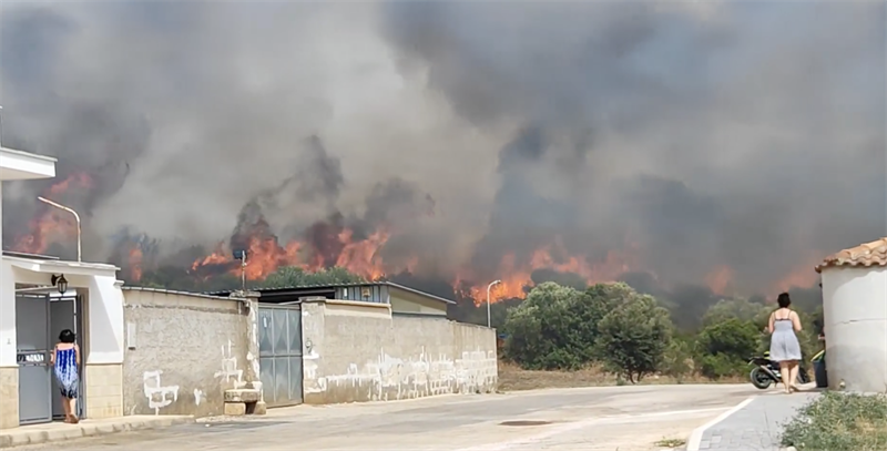 L'incendio L'incendio