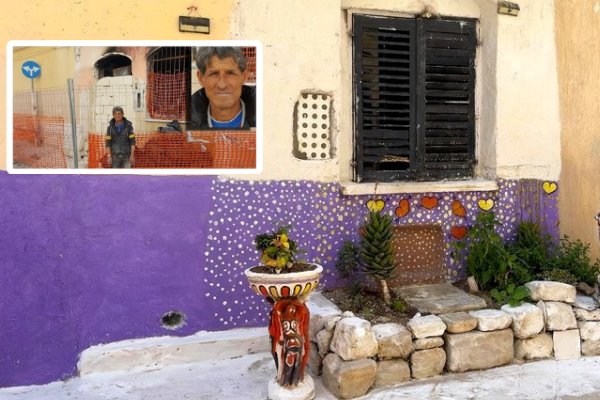 La casa decorata di “Mimino” La casa decorata di “Mimino”