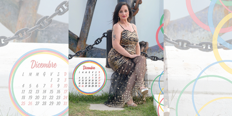Calendario Miss mamma italiana 2023, una bellezza manduriana sulla copertina di dicembre