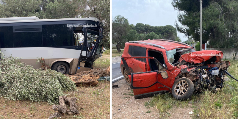 Scontro frontale auto-pullman, l'automobilista non ce l'ha fatta: la dinamica 