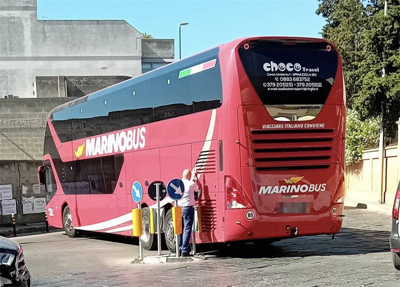 Pullman bloccato Pullman bloccato