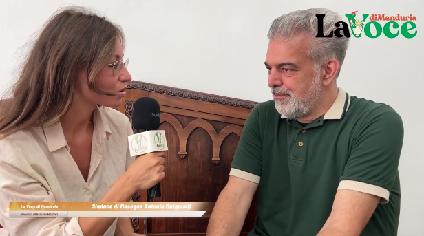 L'intervista al sindaco di Mesagne, Antonio Matarrelli