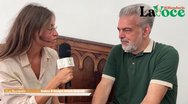 L'intervista al sindaco di Mesagne, Antonio Matarrelli L'intervista al sindaco di Mesagne, Antonio Matarrelli