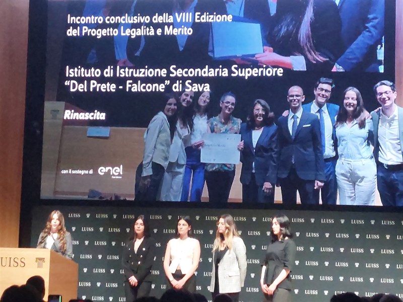 Il cortometraggio “Rinascita” del Del Prete-Falcone” presentato al Campus Luiss a Roma